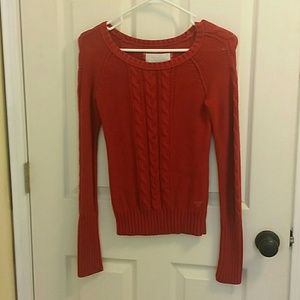 Red American Eagle sweater